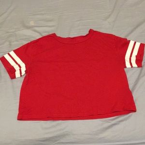 H&M Divided Boxy Crop Top